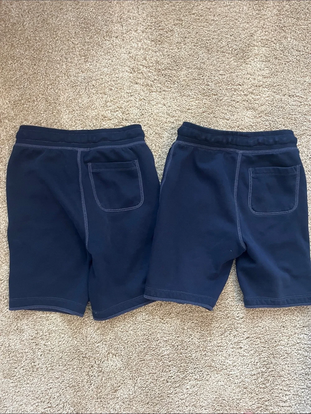 GAP 2 Pair Boys Navy Sweat Shorts
